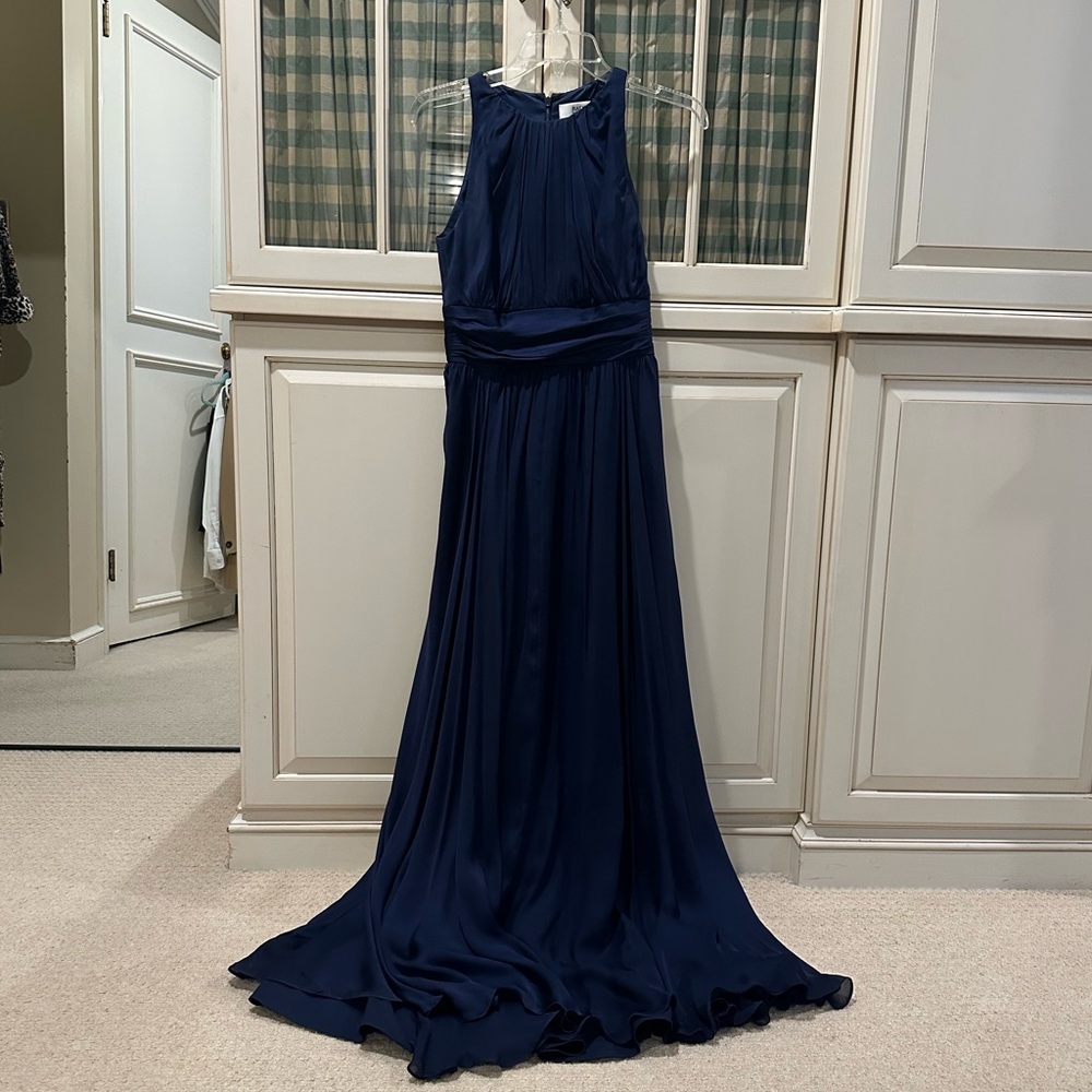 Badgley Mischka Collection Navy gown, Size 0
